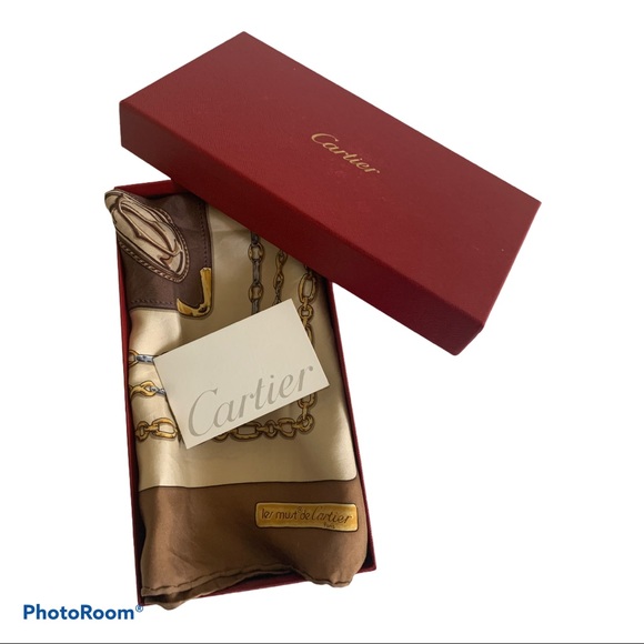 Cartier Accessories - Authentic Cartier logo scarf